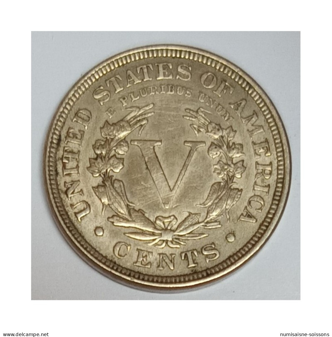 ETATS UNIS - KM 112 - 5 CENTS 1906 - LIBERTY - TTB+ - Otros & Sin Clasificación