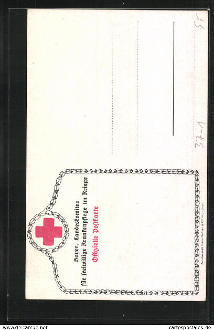 AK Rotes Kreuz, Kameraden Versorgen Verwundeten Soldaten  - Croce Rossa