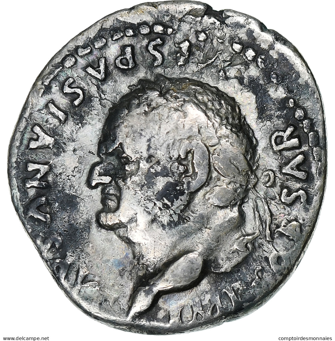 Vespasien, Denier, 77-78, Rome, Argent, TTB, RIC:944 - La Dinastía Flavia (69 / 96)
