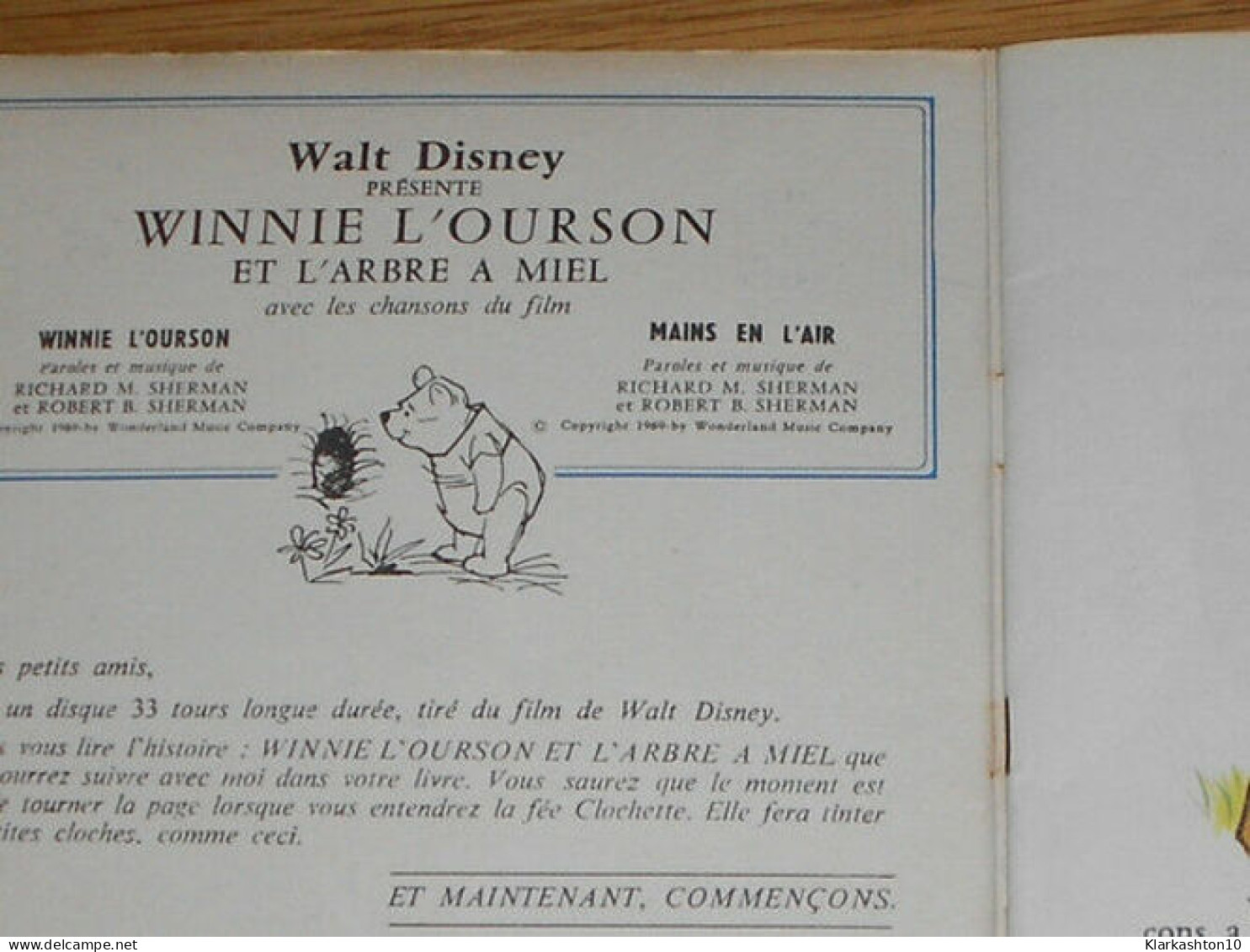 Winnie L'Ourson Et L'Arbre À Miel - Non Classificati