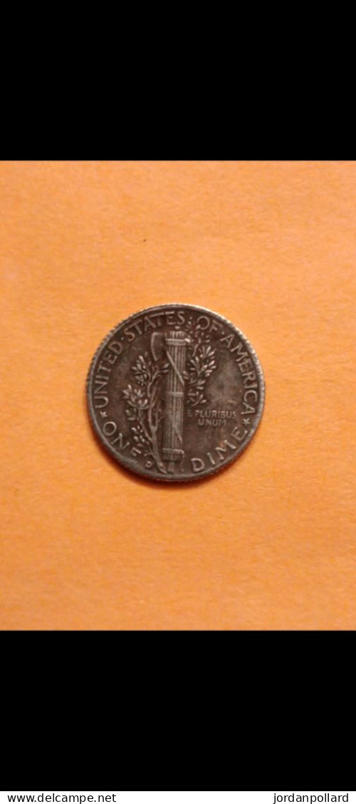 1916 D Mercury Dime - Autres – Amérique