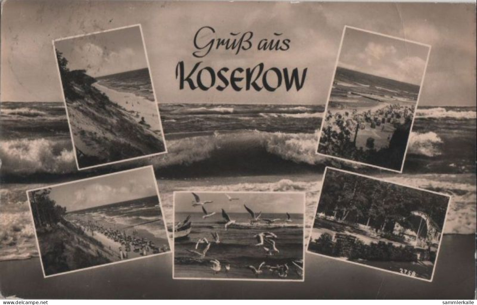 68456 - Koserow - Mit 5 Bildern - Ca. 1960 - Greifswald