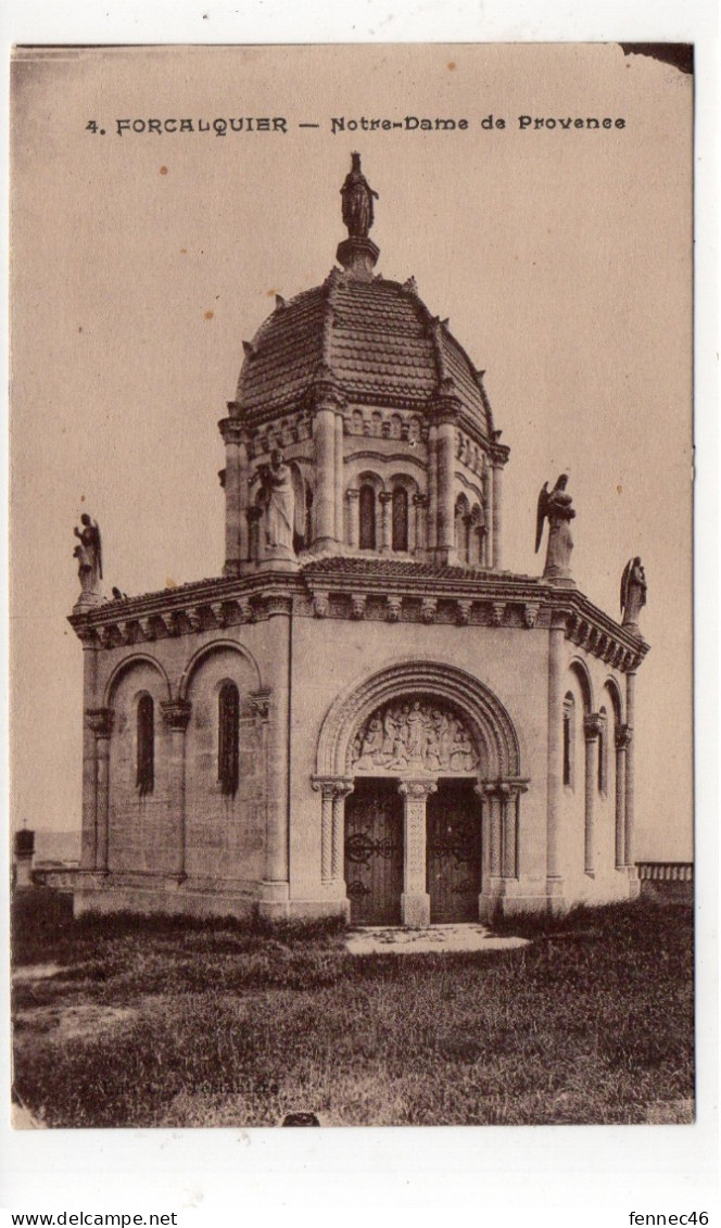 04 - FORCALQUIER - Notre-Dame De Provence (J164) - Forcalquier