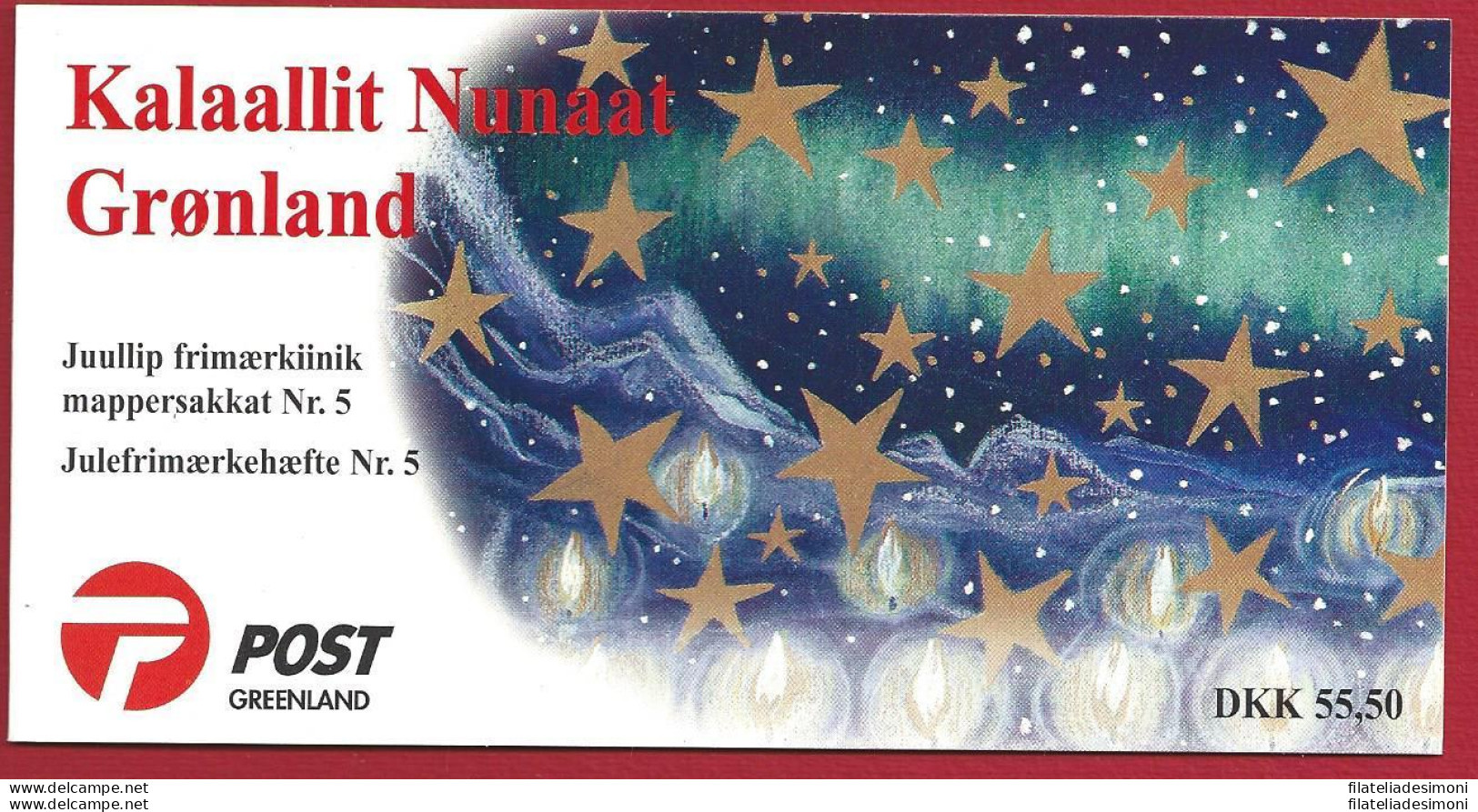 2000 GROENLANDIA , Libretto N° 347 Natale - Other & Unclassified
