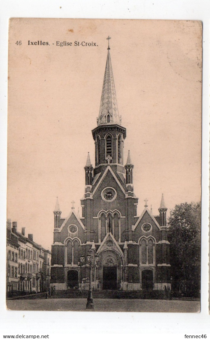 BELGIQUE - BRUXELLES / IXELLES  - Eglise St Croix (J168) - Elsene - Ixelles