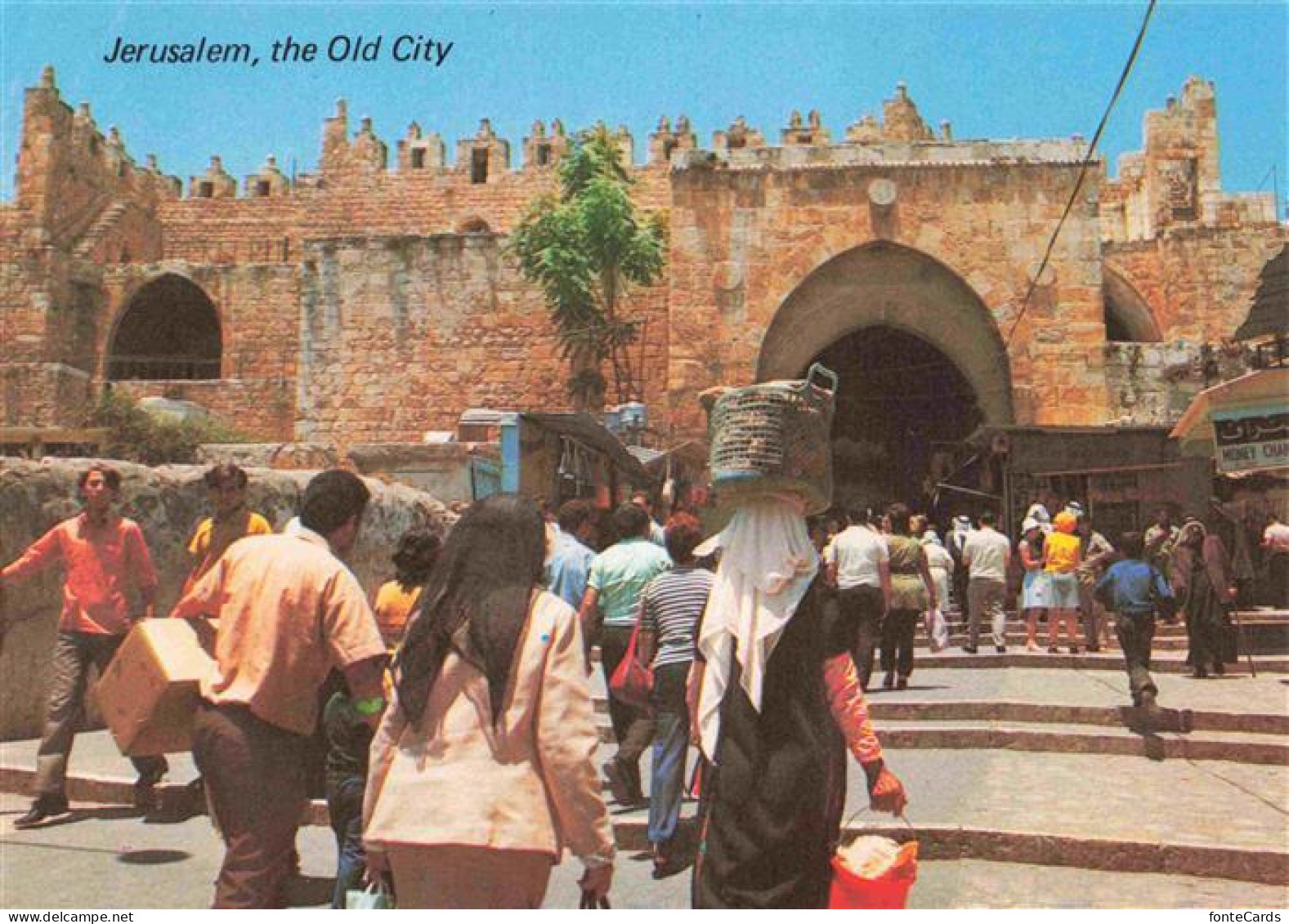 73969815 Jerusalem__Yerushalayim_Israel The Old City Damascus Gate - Israel