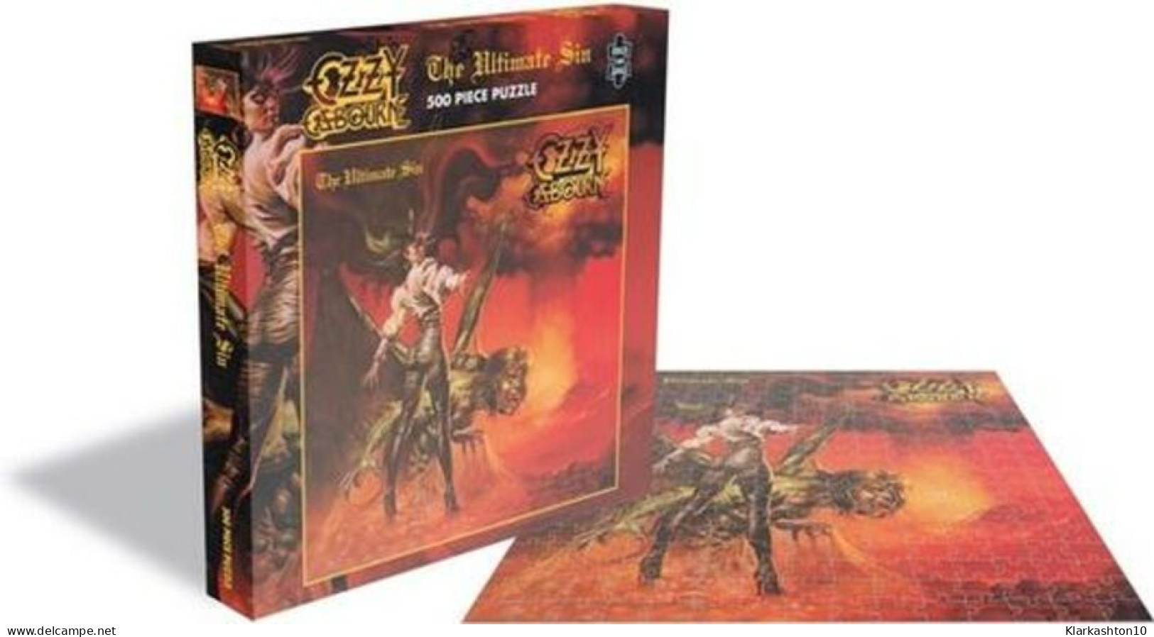 Ozzy Osbourne - Ultimate Sin (500 Pc Jigsaw Puzzle) - Other & Unclassified