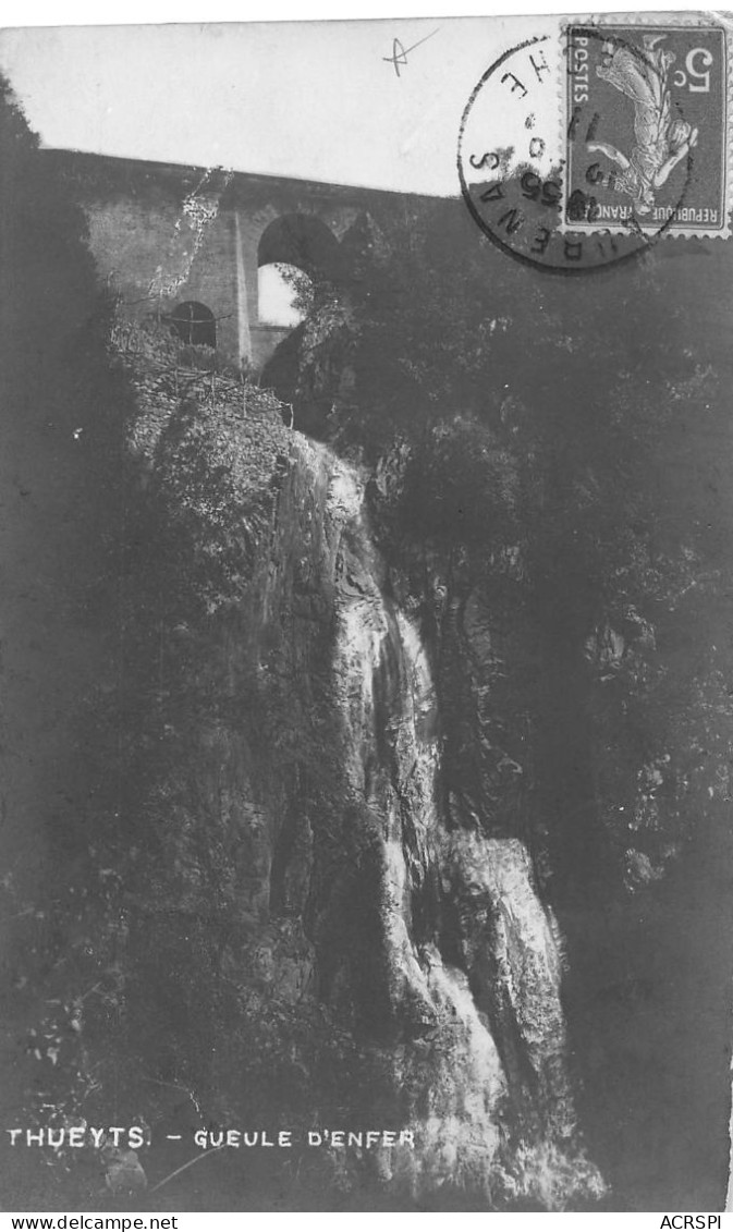 07  Thueyts Cascade De La Gueule D'enfer     (Scan R/V) N°   22   \MS9008 - Largentiere