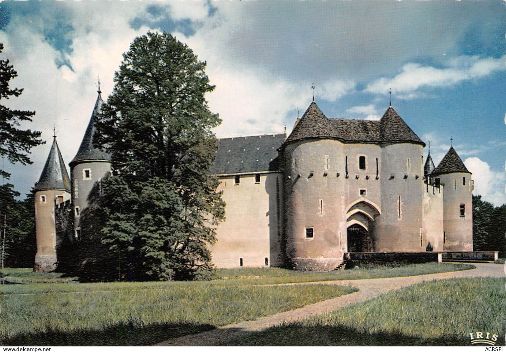18  AINAY-le-VIEIL Le Chateau  Carte Vierge Non Circulé éd Théojac  (Scan R/V) N°   31    \MS9016 - Saint-Amand-Montrond