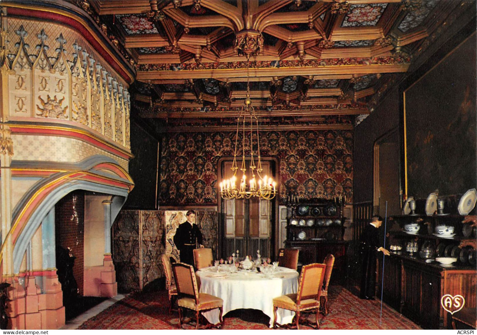 18 SAINT-AMAND-MONTROND  Chateau De Meilland La Salle à Manger (Scan R/V) N°   23   \MS9016 - Saint-Amand-Montrond