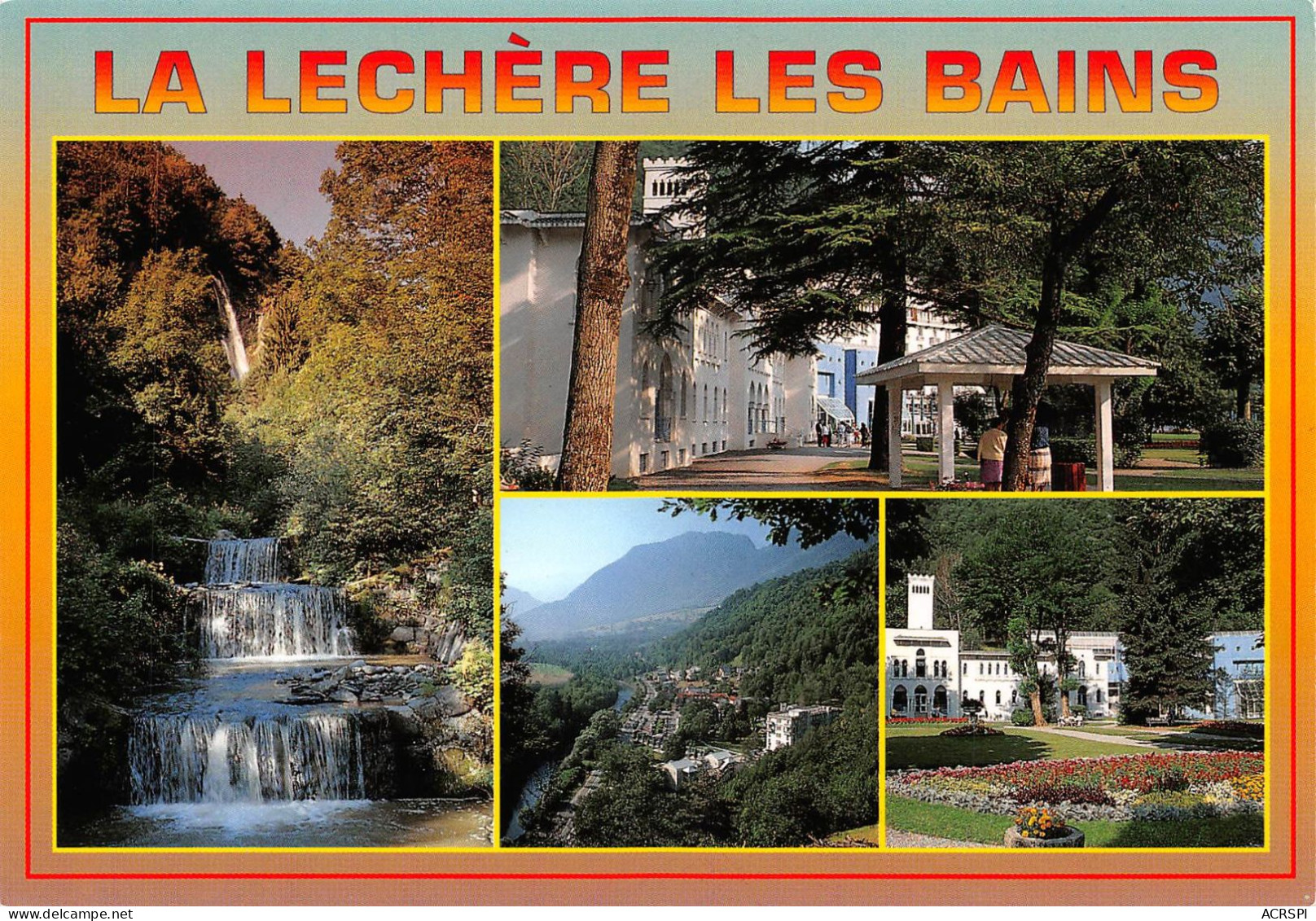 73 LA LECHERE-les-BAINS  Les Thermes Hotel RADIANA  (Scan R/V) N°   25   \MS9039 - Moutiers