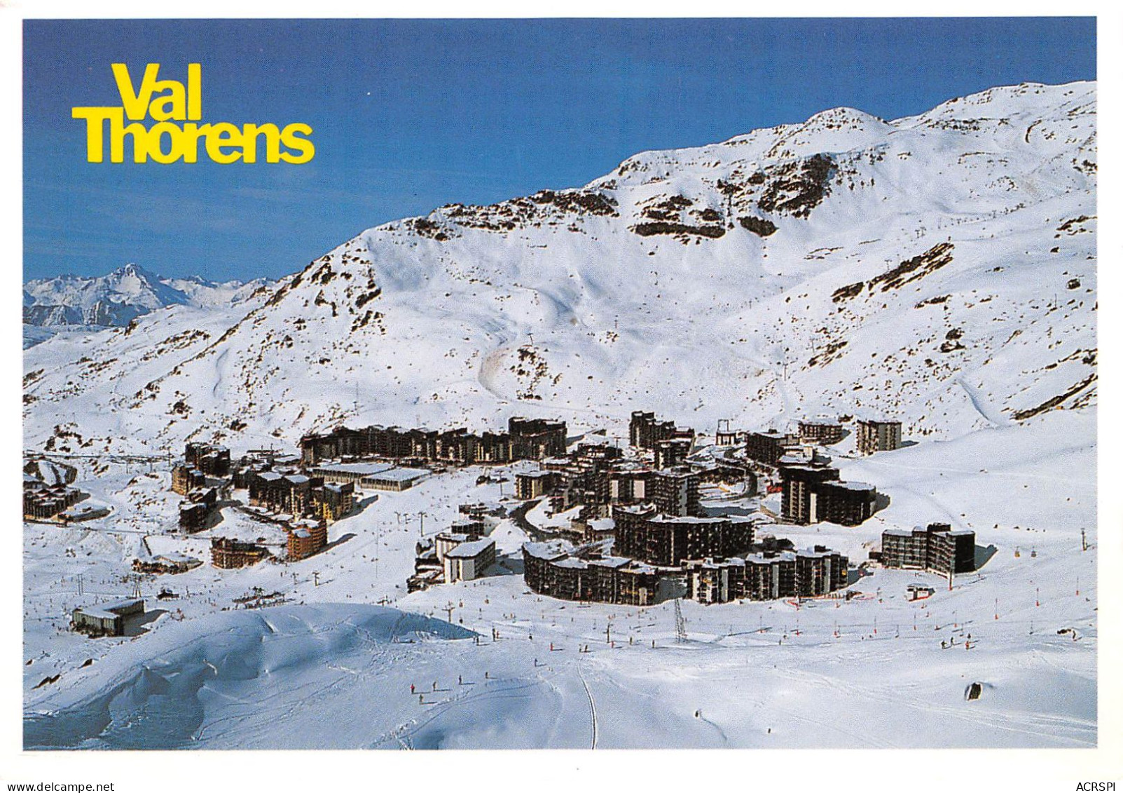 73   VAL-THORENS  Vue Générale  De La Station  (Scan R/V) N°   21   \MS9037 - Val Thorens