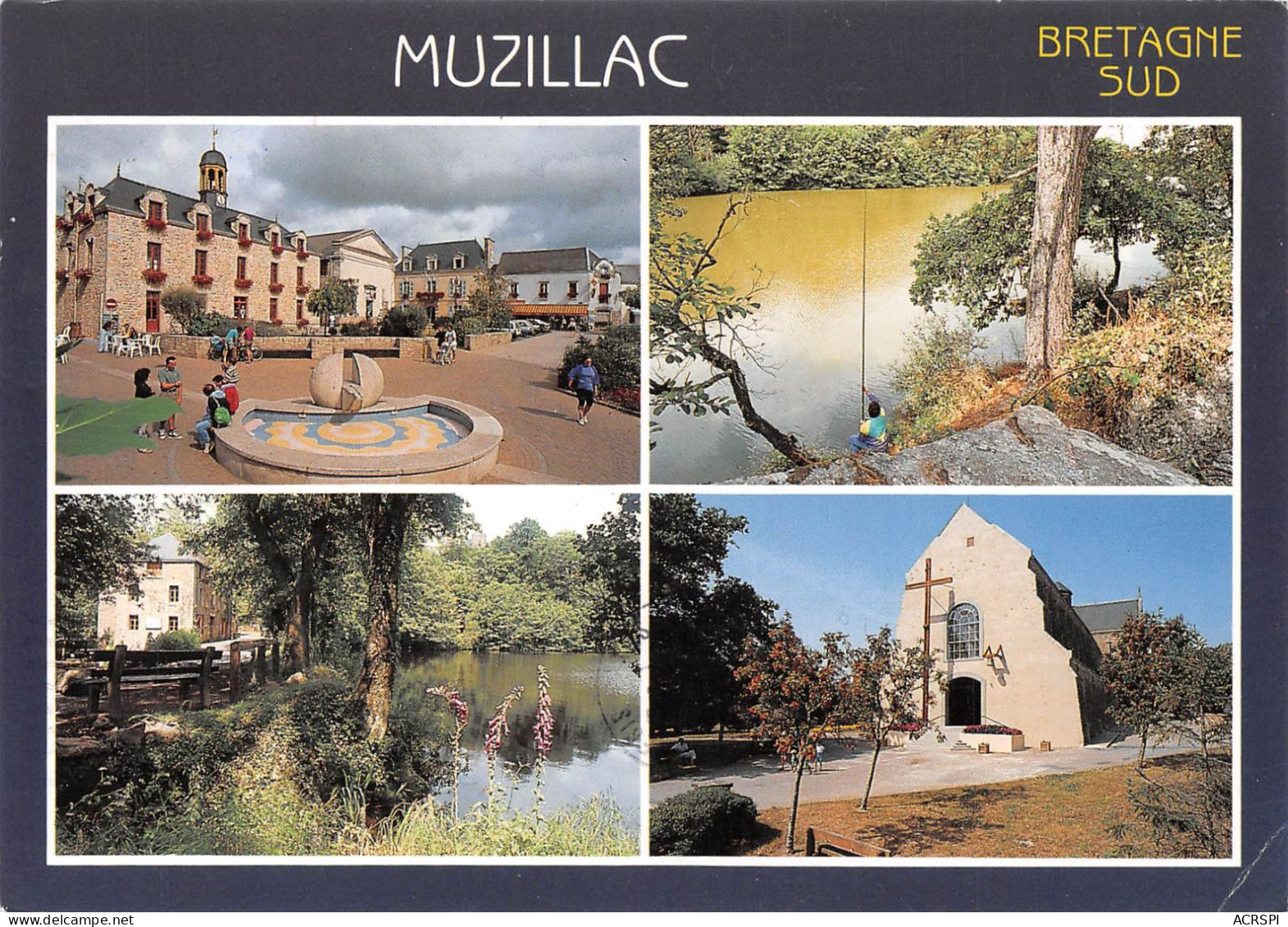 56  MUZILLAC  Divers Vues      (Scan R/V) N°   16   \MS9034 - Muzillac