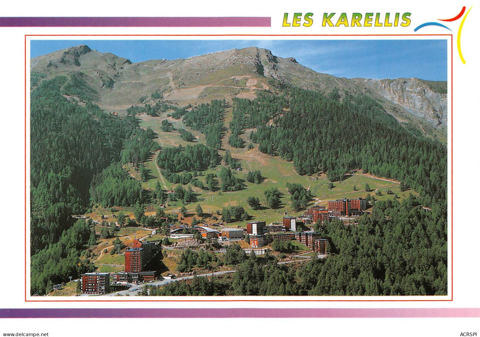 73 Les Karellis, Montricher-Albanne Vue Générale            (Scan R/V) N°   3   \MS9048 - Saint Jean De Maurienne