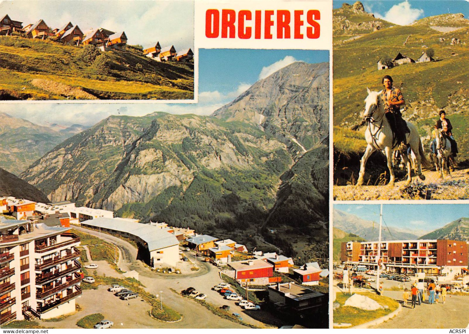 05  ORCIERES-MERLETTE  Multivue  De La Station  (Scan R/V) N°   25   \MS9061 - Orcieres