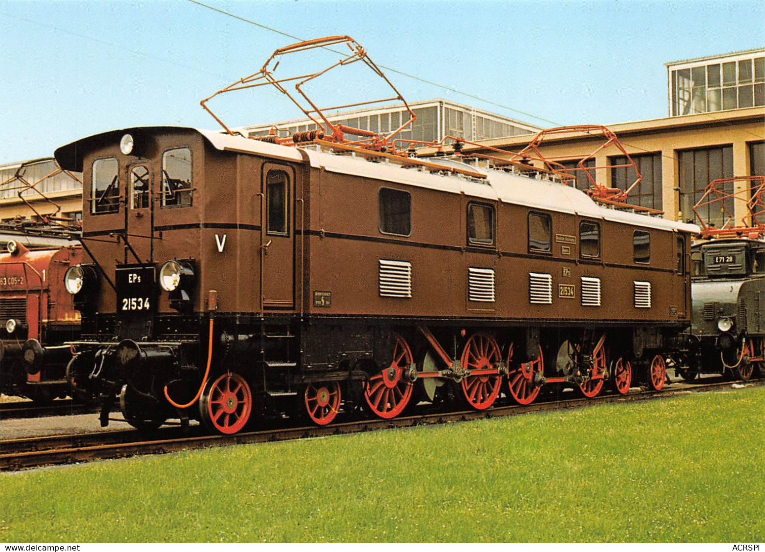 Spater Lokomotive  Radebeul BAYERN HEILBRONN     (Scan R/V) N°   7   \MS9072 - Stazioni Con Treni