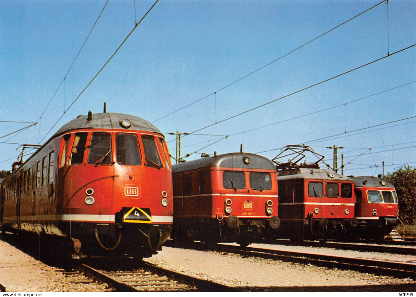 Triebwagon Parade Lokomotive  Radebeul Berlin HEILBRONN     (Scan R/V) N°   9   \MS9072 - Stations With Trains