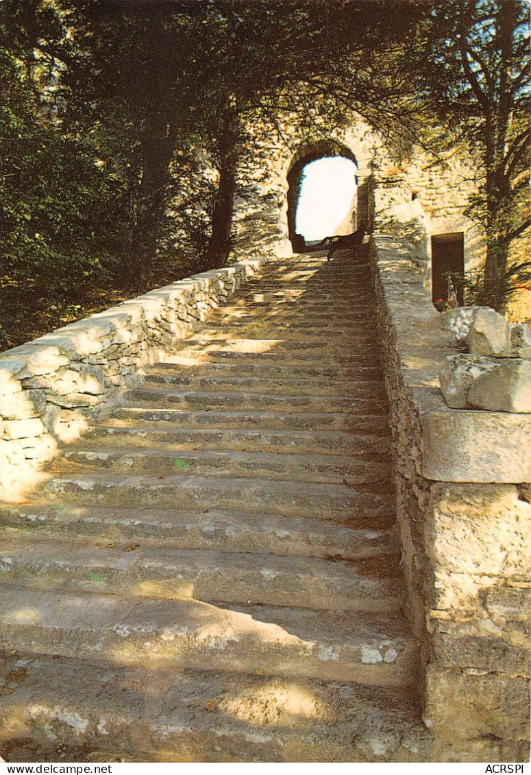 84 BONNIEUX La Montée Vers L'église Haute          (Scan R/V) N°   9   \MS9081 - Apt