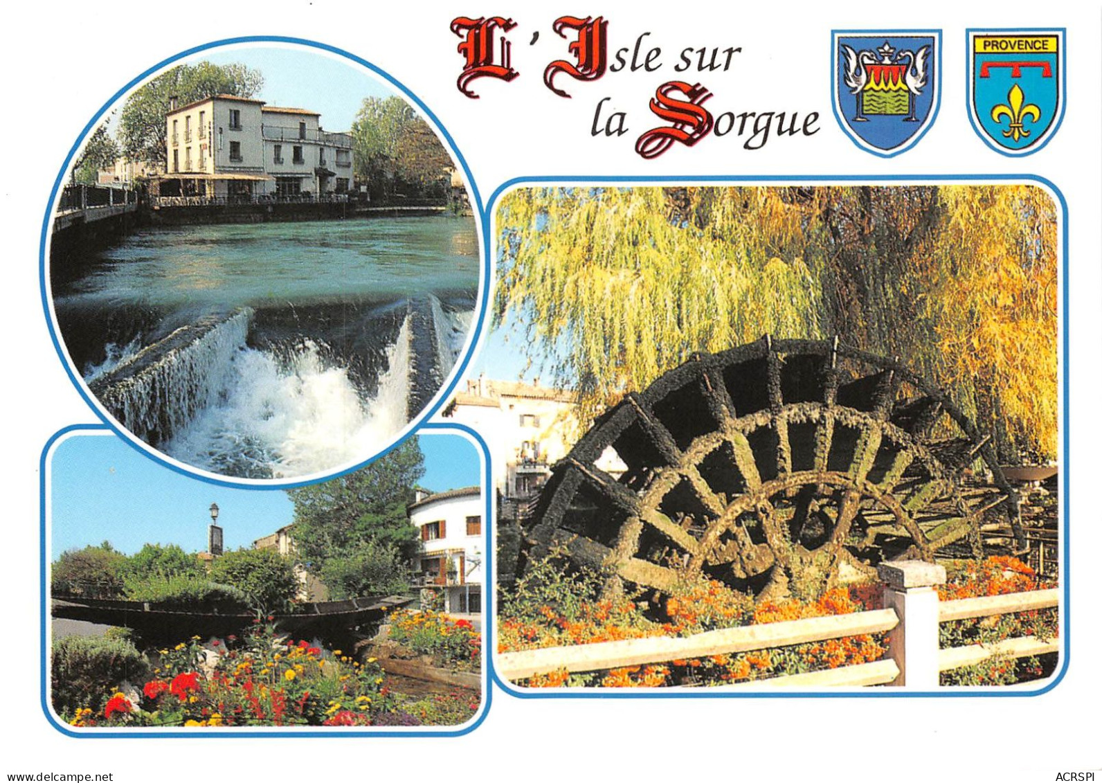 84  L'Isle-sur-la-Sorgue  Multivue  (Scan R/V) N°  27   \MS9077 - L'Isle Sur Sorgue
