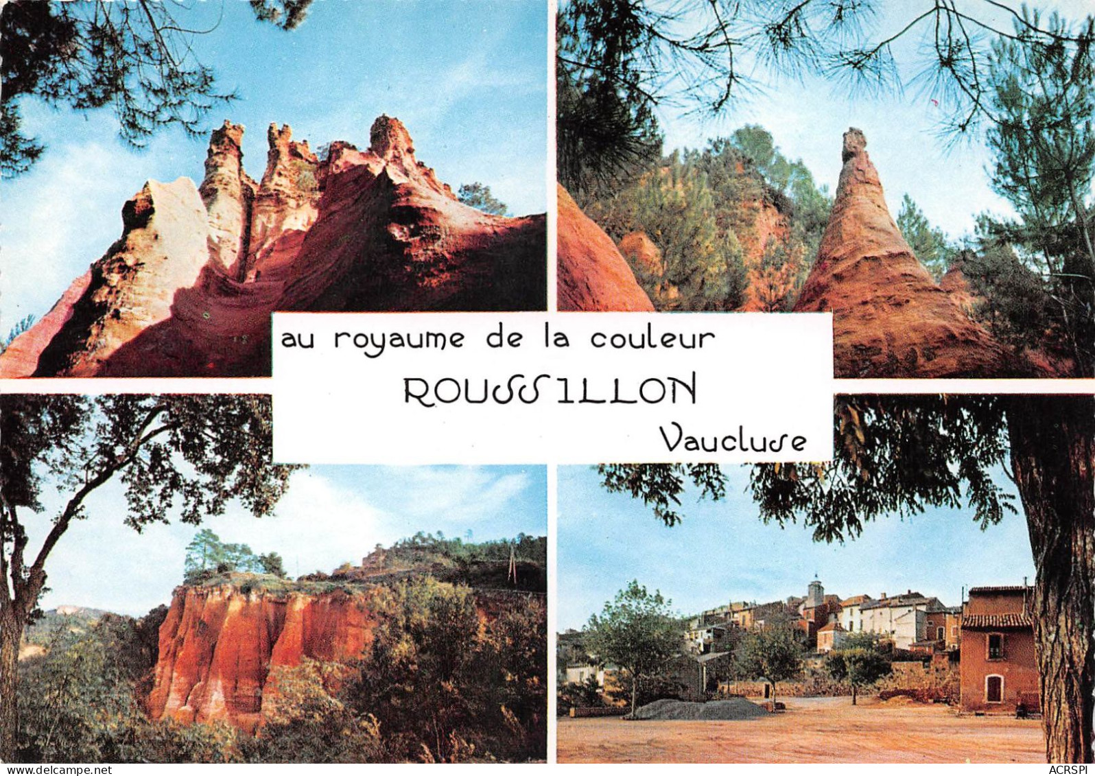 84 ROUSSILLON  lot de 14 cartes des Ocres               (Scan R/V) N°   1   \MS9077