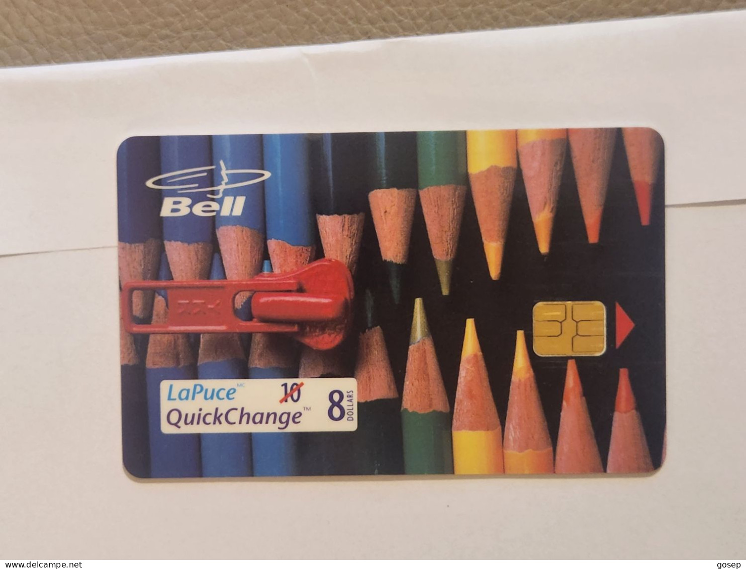 CANADA-(B30018)-Crayons-(62)-(10$)-(4/2004)-(tirage-100.000)-used Card+1card Prepiad Free - Canada