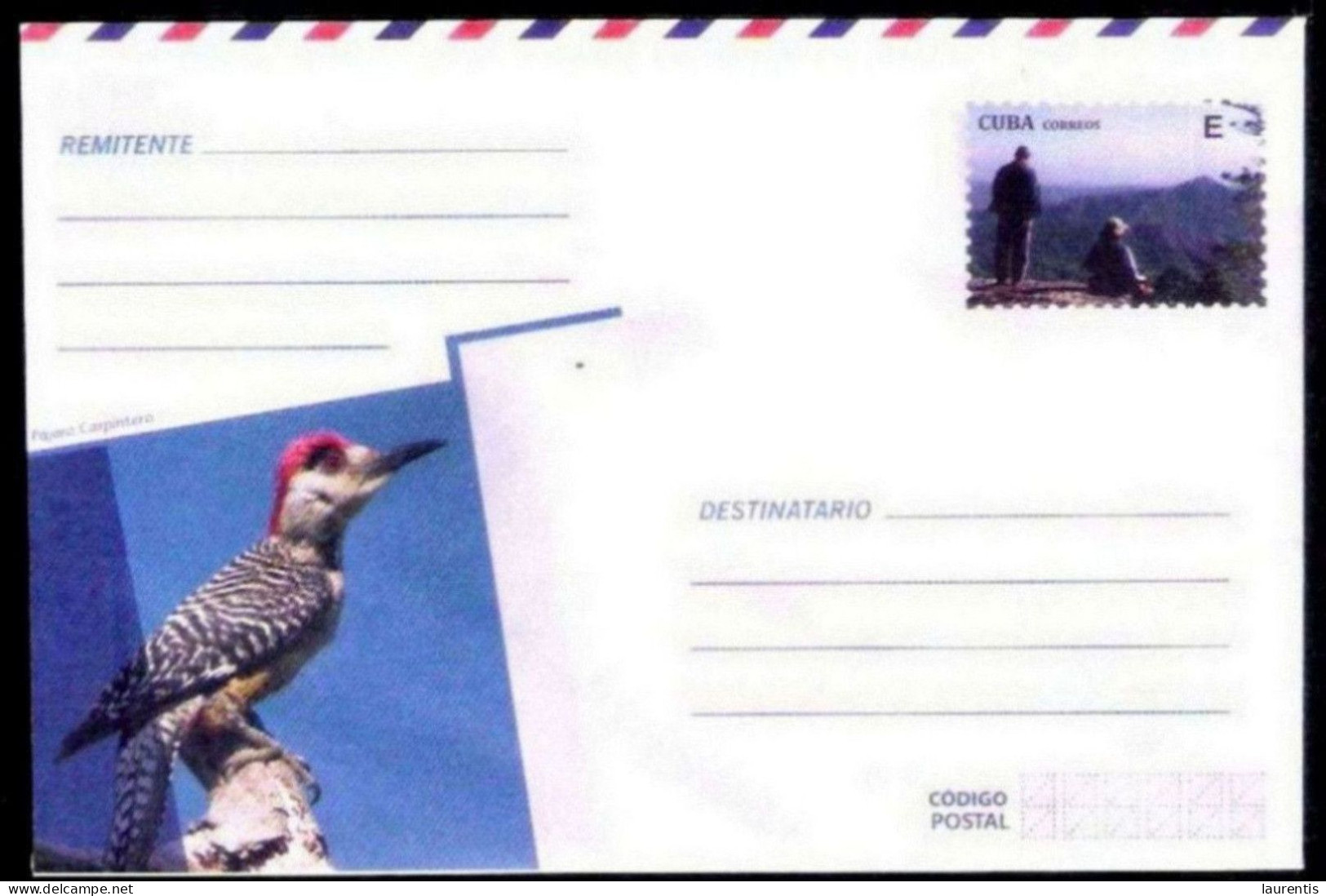 14661  Woodpeckers - Birds - Oiseaux - Landscapes - Postal Sta. - 2018 -  Cb - 1,50 - Picchio & Uccelli Scalatori