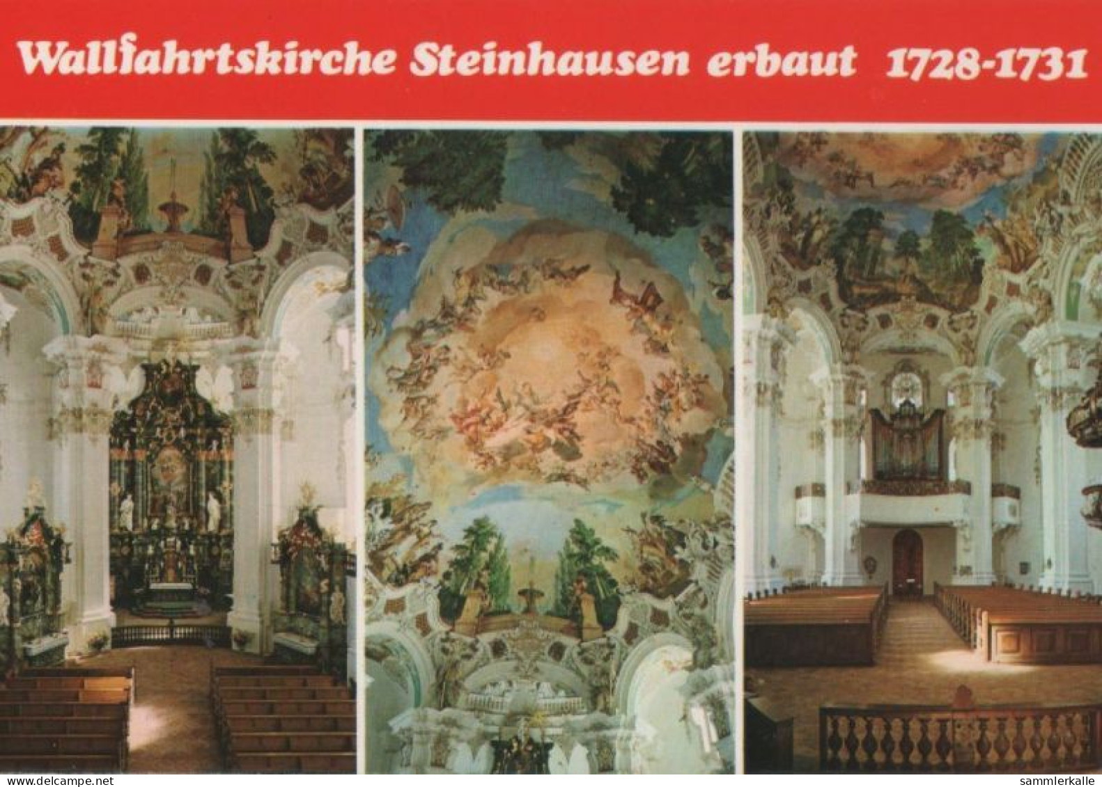 99242 - Bad Schussenried - Wallfahrtskirche Steinhausen - Ca. 1980 - Bad Schussenried