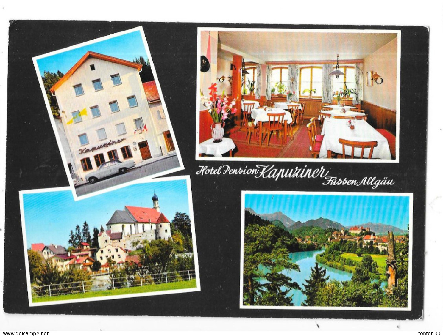 FUSSEN - ALLEMAGNE - Hotel Pension KAPUZINER - MULTIVUES RARE - 4 Vues - TOUL 5 - - Füssen