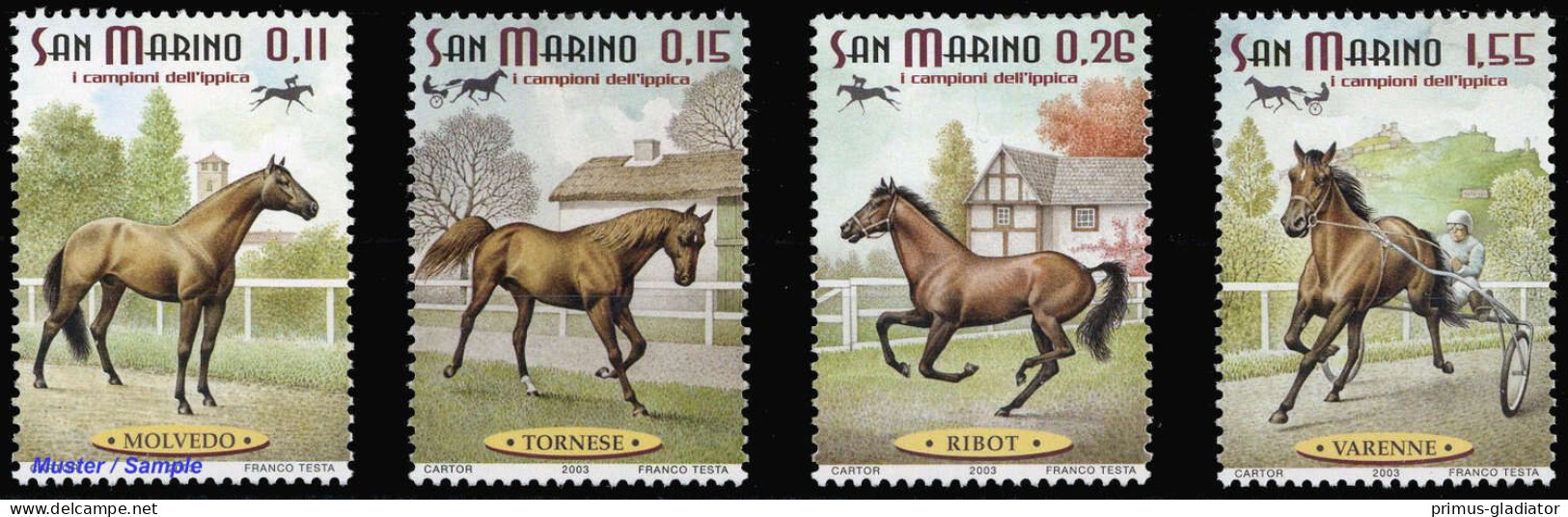 2003, San Marino, 2087-90, ** - Sonstige & Ohne Zuordnung