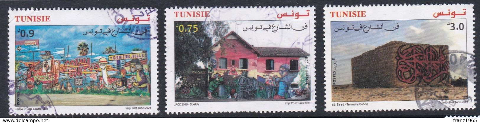 Street Art In Tunisia - 2021 - Tunesien (1956-...)