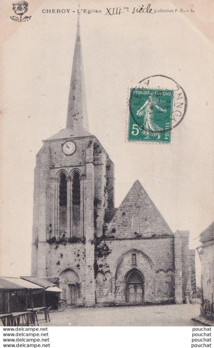 B12-89) CHEROY (YONNE) L ' EGLISE - Cheroy