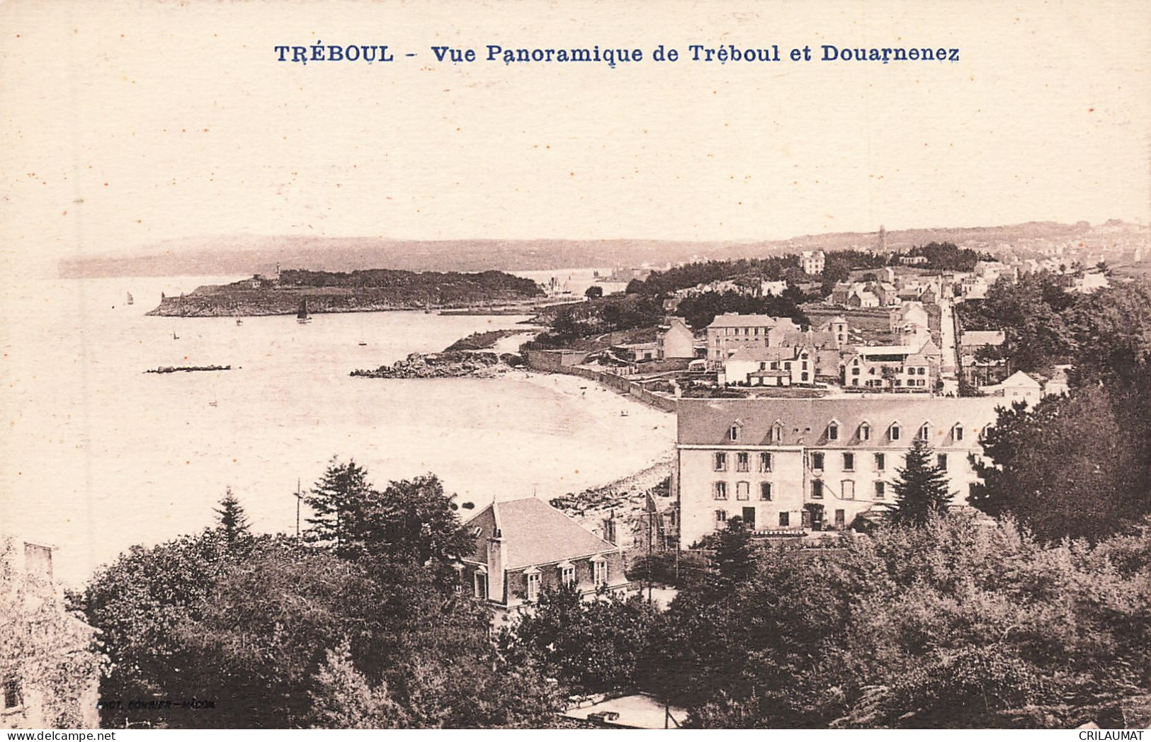 29-TREBOUL-N°T5299-C/0229 - Tréboul