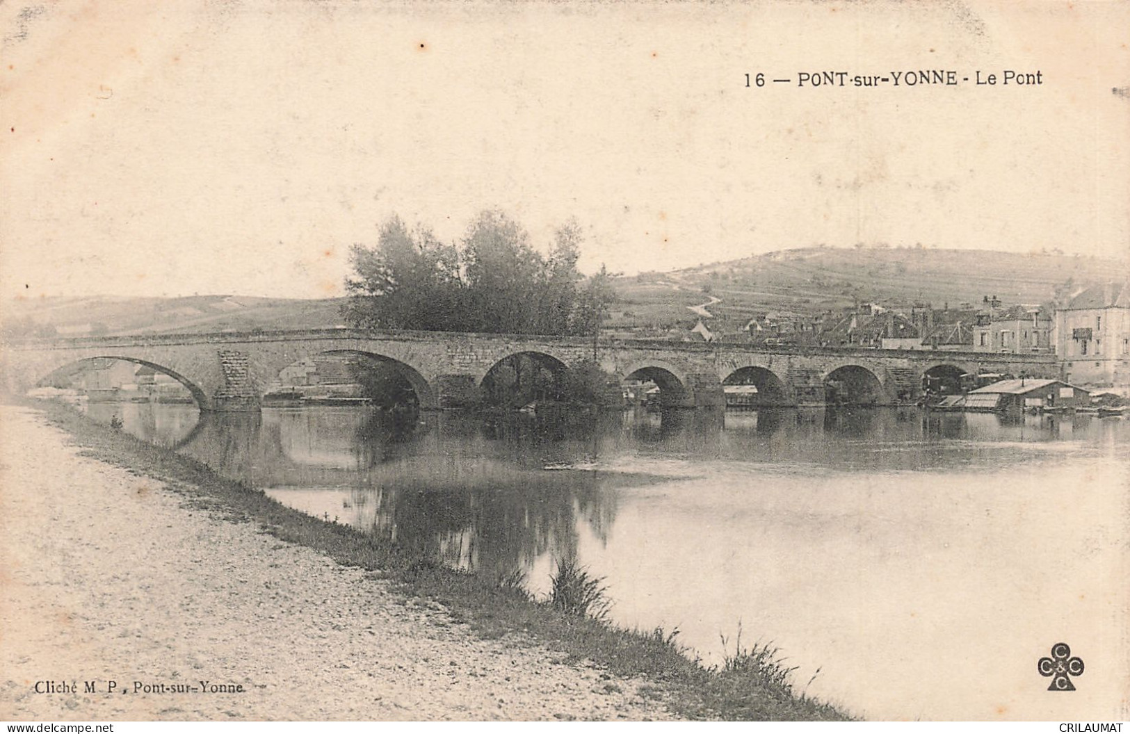 89-PONT SUR YONNE-N°T5300-B/0137 - Pont Sur Yonne
