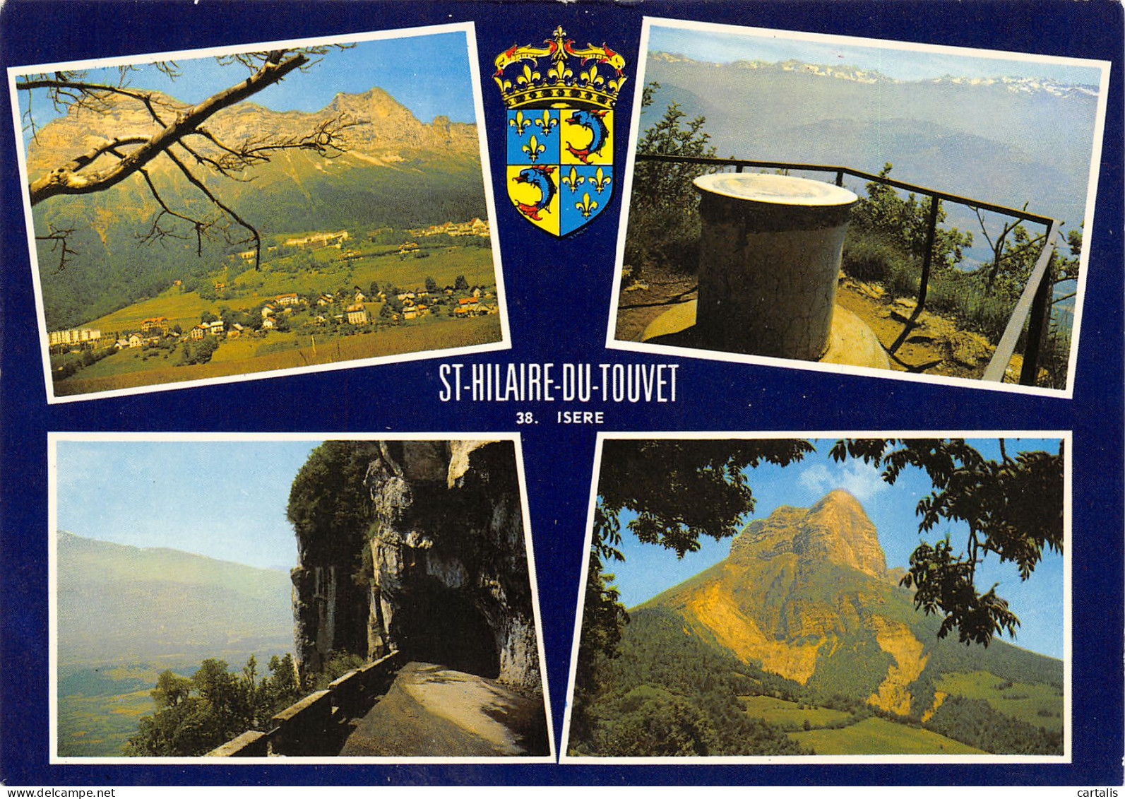 38-SAINT HILAIRE DU TOUVET-N°C-3659-C/0327 - Saint-Hilaire-du-Touvet