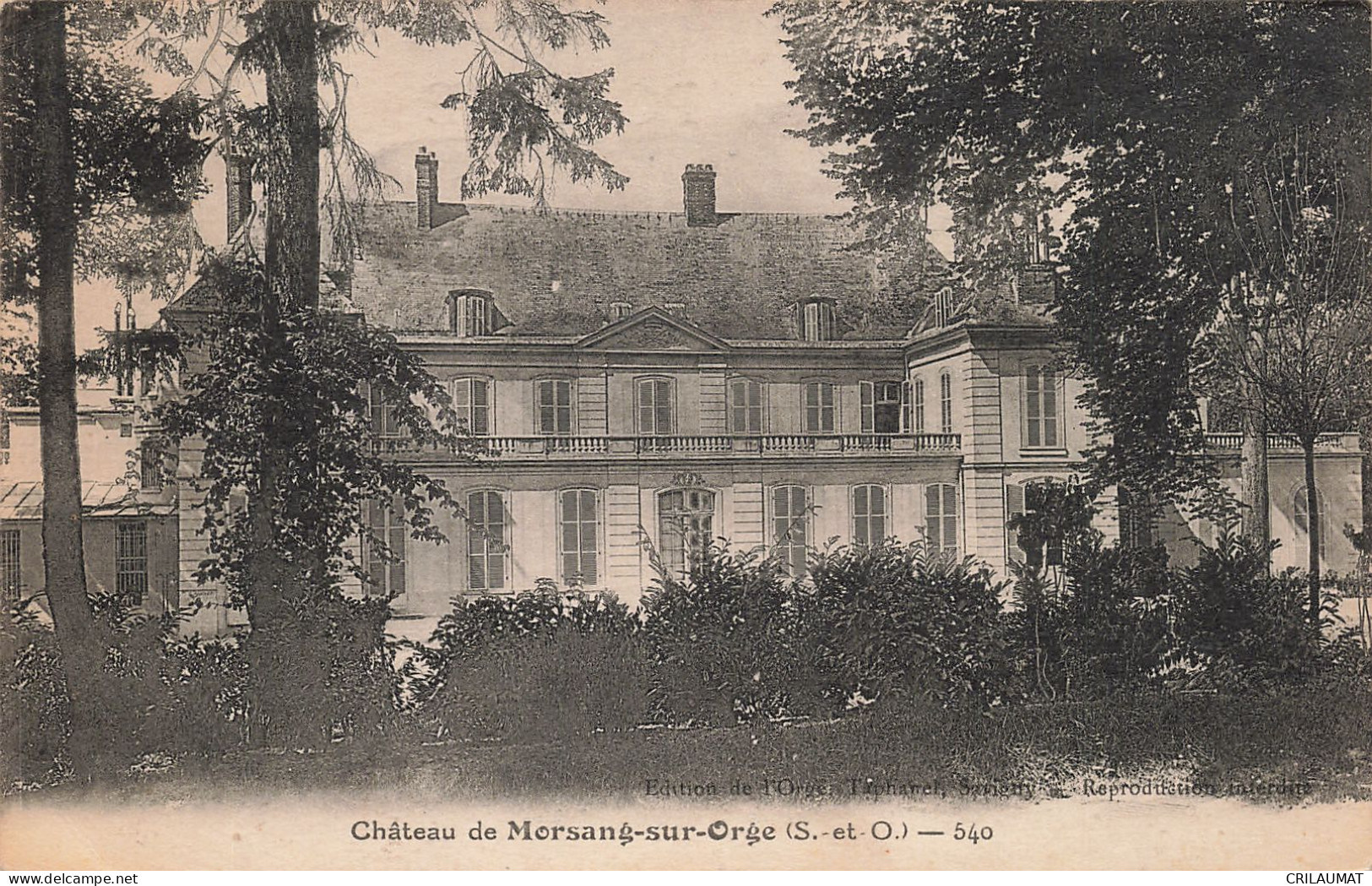 91-MORSANG SUR ORGE-N°T5300-F/0169 - Morsang Sur Orge