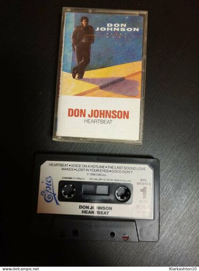 K7 Audio : Don Johnson - Heartbeat - Cassettes Audio
