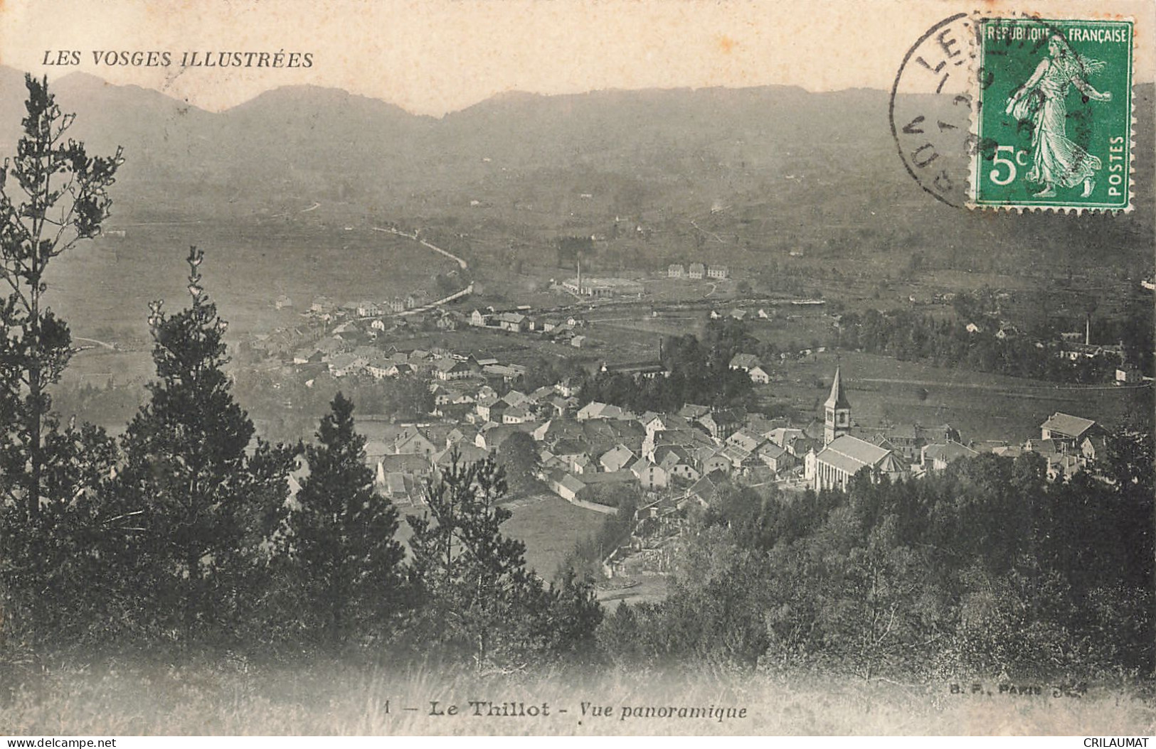 88-LE THILLOT-N°T5301-A/0135 - Le Thillot