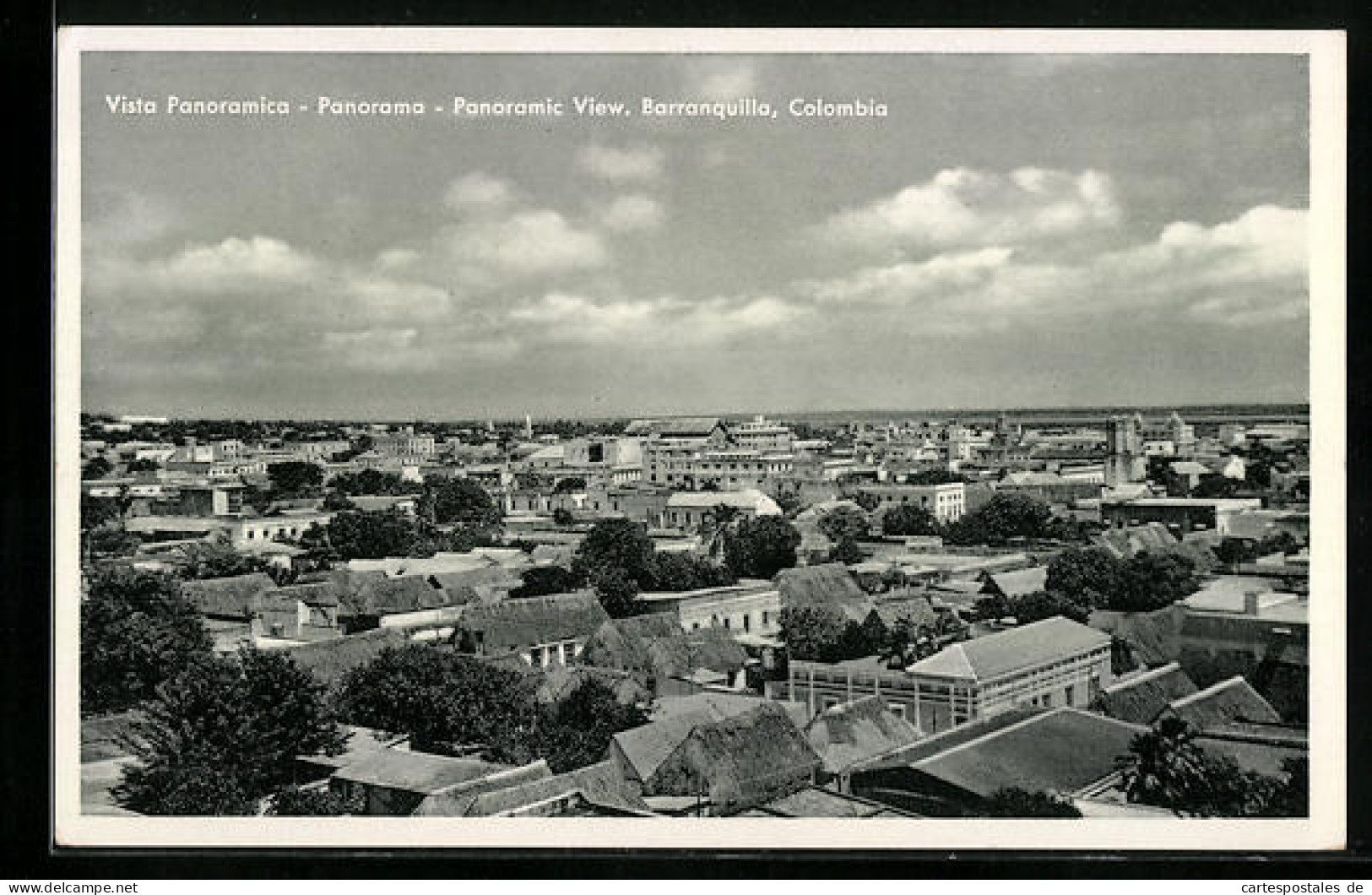 AK Barranquilla, Vista Panoramica  - Kolumbien