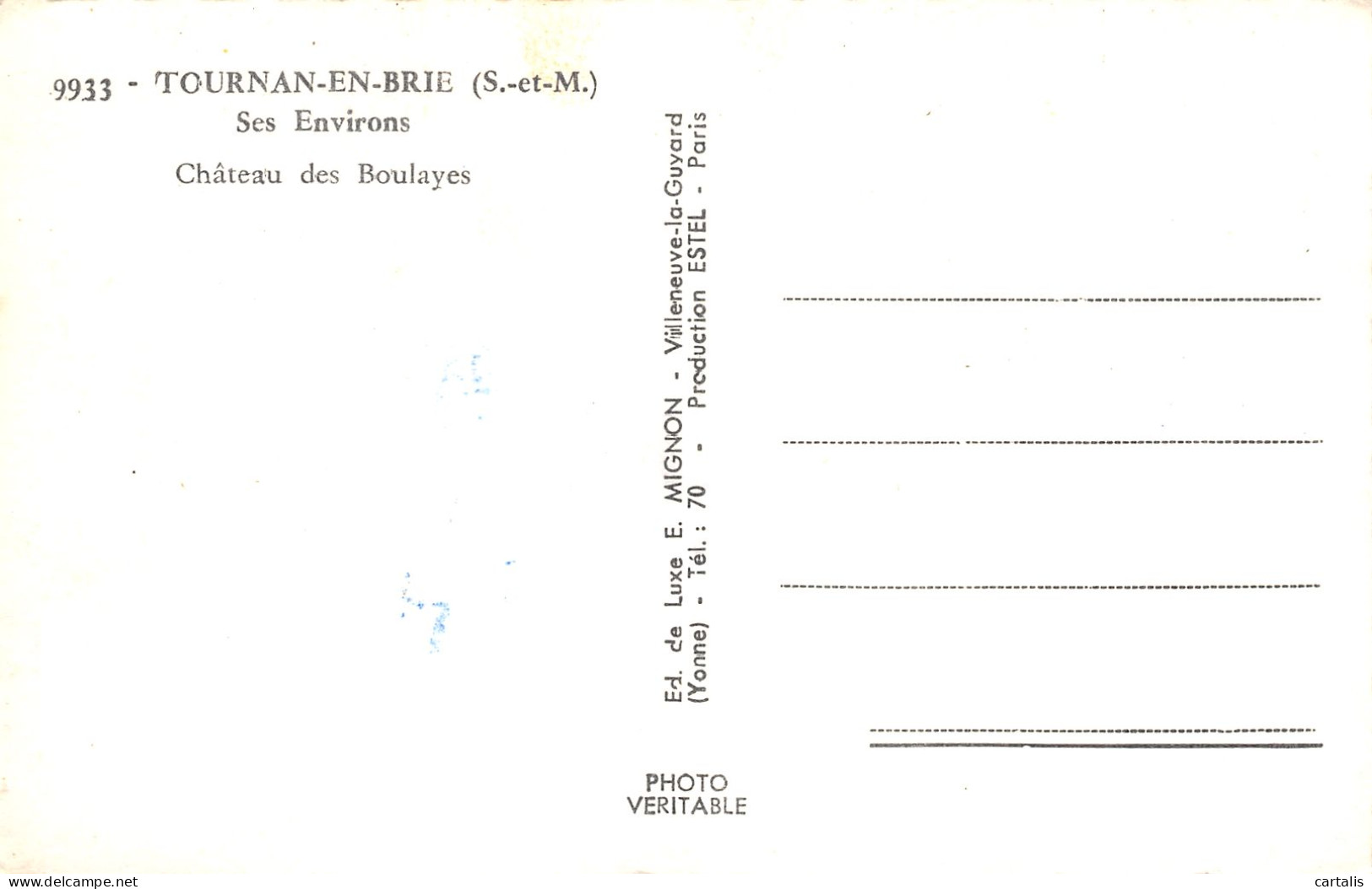 77-TOURNAN EN BRIE-N°C-3660-E/0055 - Tournan En Brie