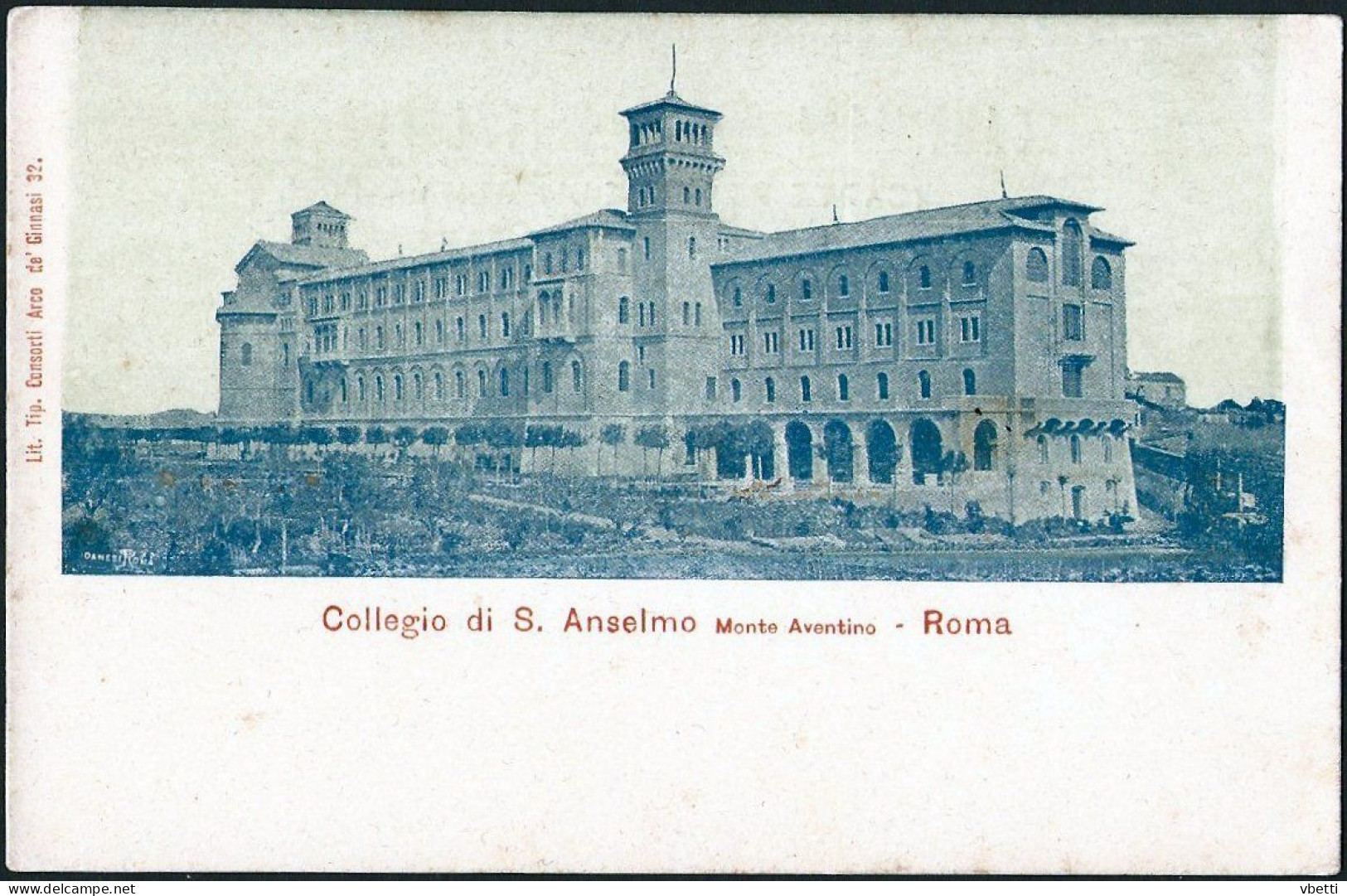 Italy / Italia: Roma, Collegio Di Sant'Anselmo - Onderwijs, Scholen En Universiteiten