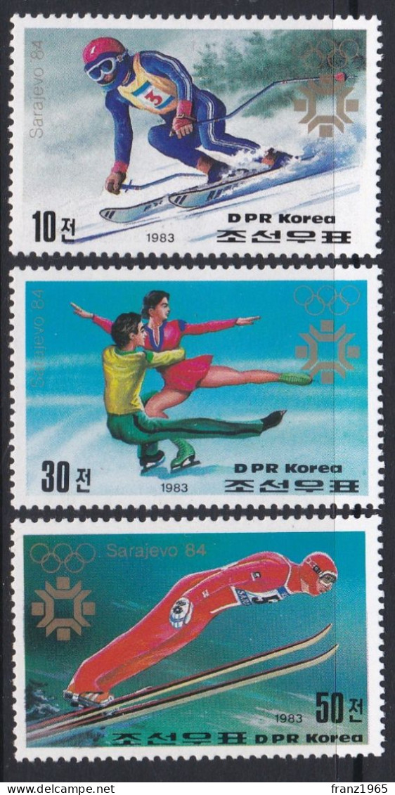 DPR Korea, Olympics Games Sarajevo 1984 - Inverno1984: Sarajevo