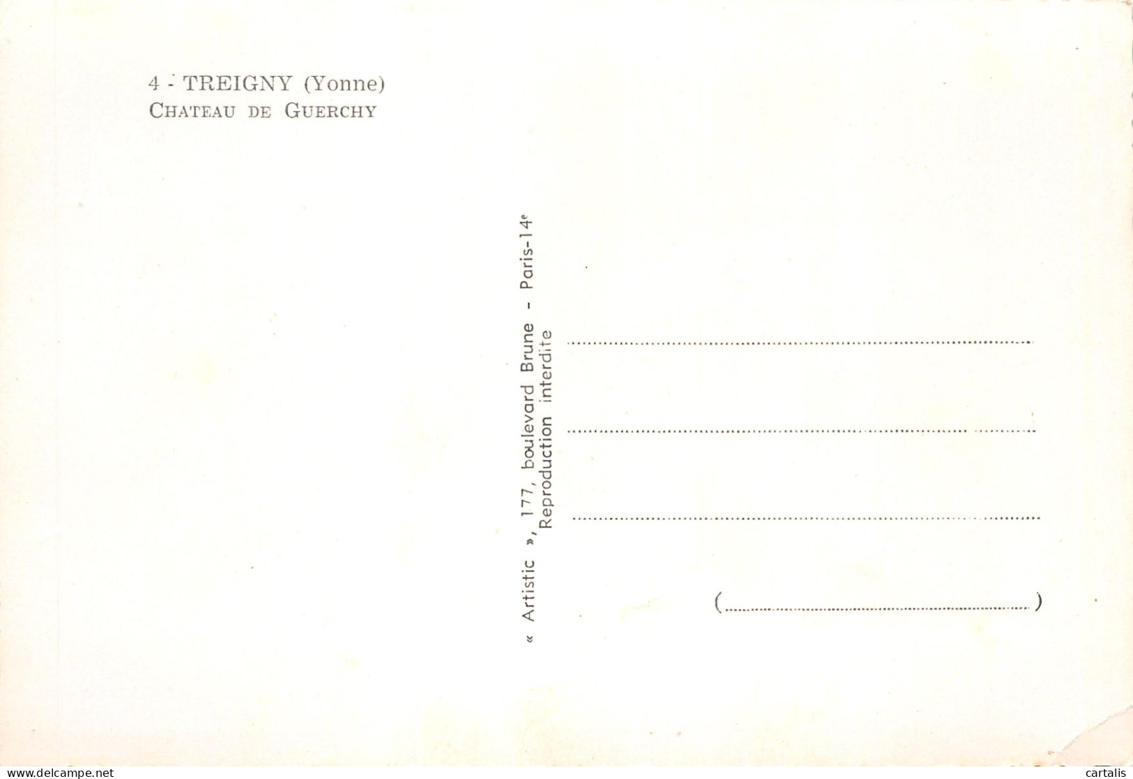 89-TREIGNY-N°C-3664-D/0011 - Treigny