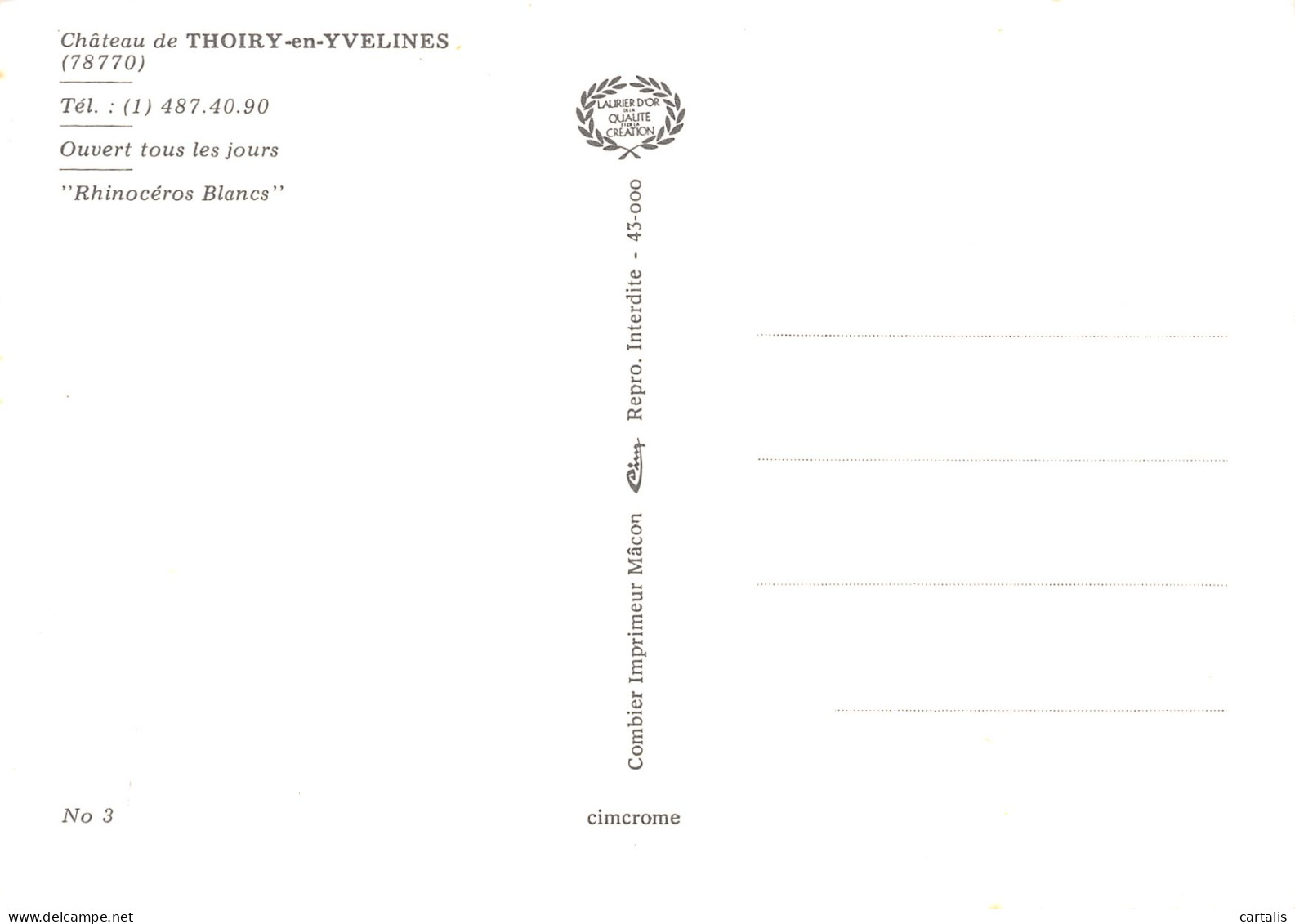 78-THOIRY EN YVELINES-N°C-3664-C/0273 - Thoiry
