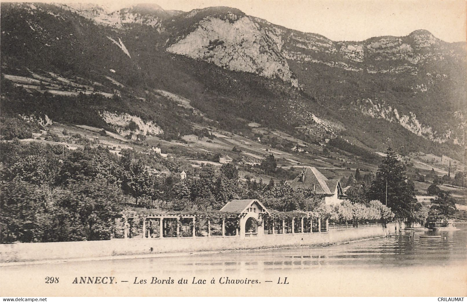 74-ANNECY LES BORDS DU LAC A CHAVOIRES-N°T5304-A/0013 - Annecy-le-Vieux