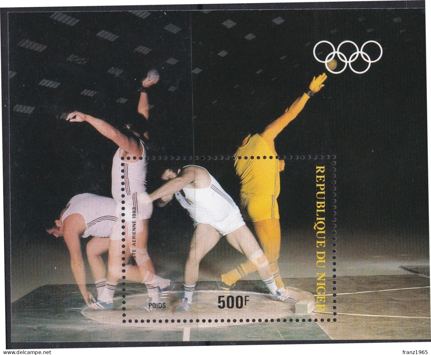 Niger, Olympics Games Los Angeles1984 - Leichtathletik