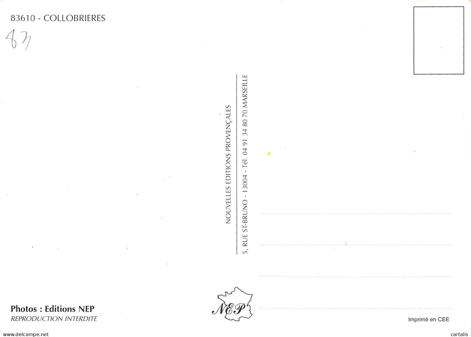 83-COLLOBRIERES-N°C-3667-D/0265 - Collobrieres