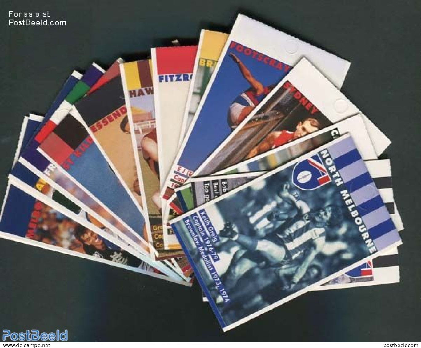 Australia 1996 Football 16 Booklets, Mint NH, Sport - Football - Unused Stamps