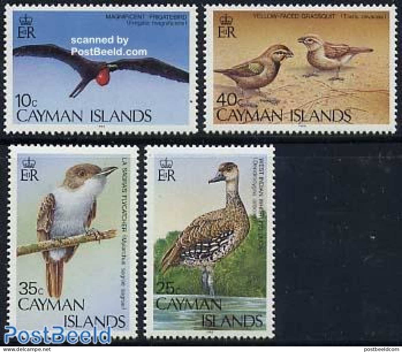 Cayman Islands 1986 Birds 4v, Mint NH, Nature - Birds - Geese - Iles Caïmans