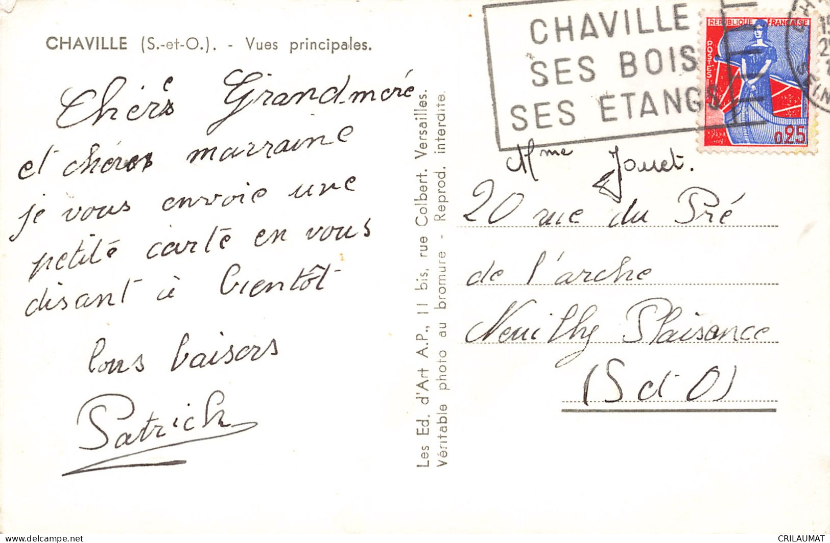 92-CHAVILLE-N°T5305-C/0215 - Chaville