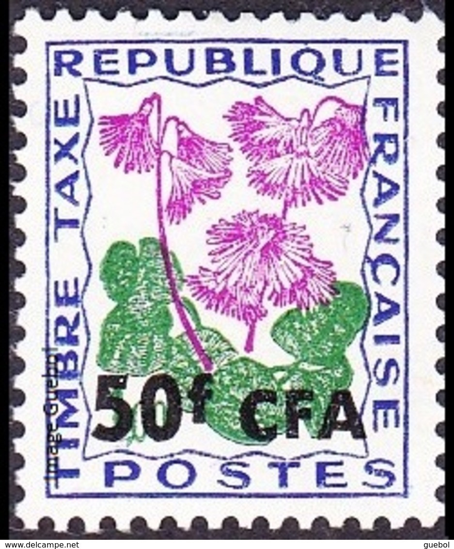 Réunion N° Taxe 53 ** Fleur Des Champs - Soldanelle Des Alpes - Timbres-taxe